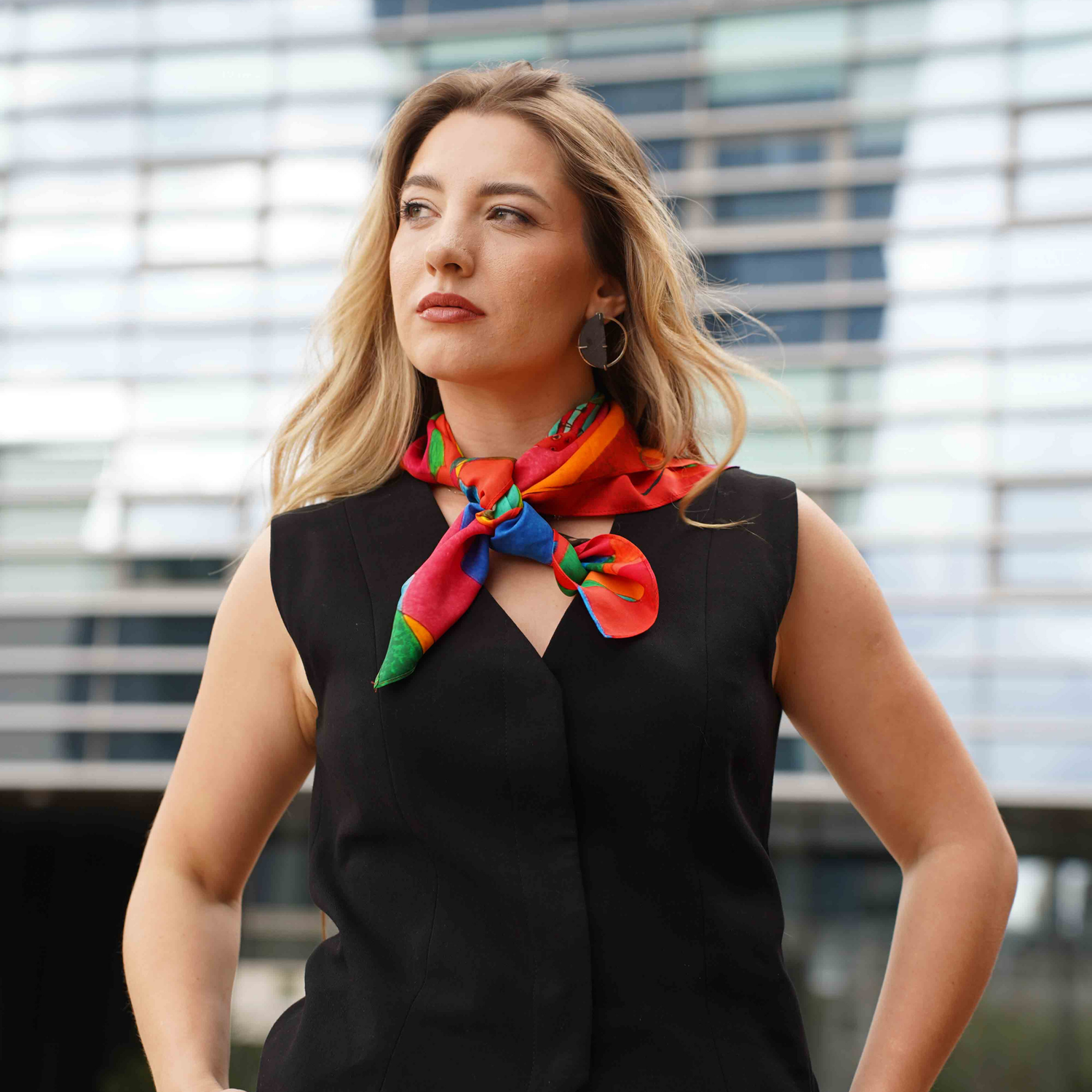 Fraktalinis menas ant šilko