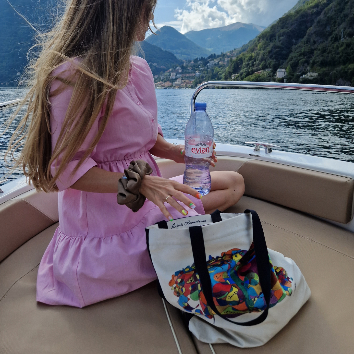 Tote bag stiliaus rankinė „Zodiakų Materija“