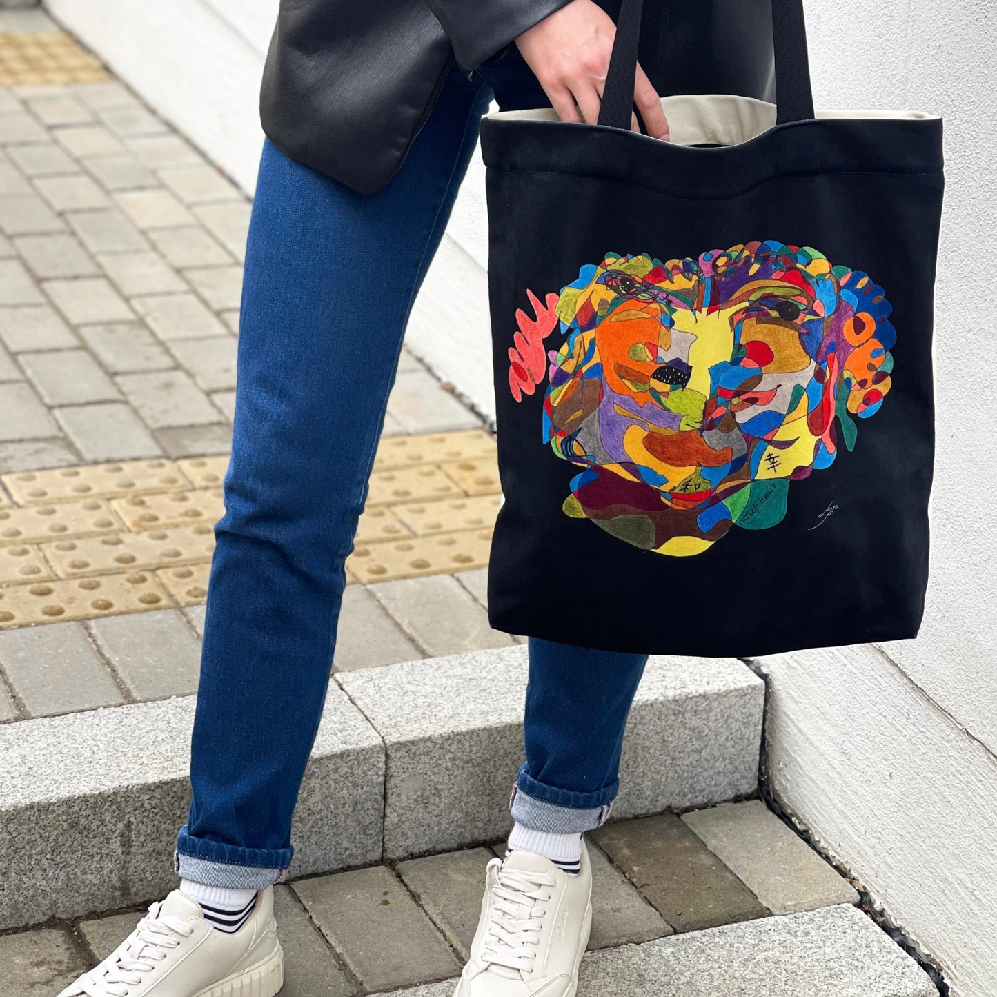 Tote bag stiliaus rankinė „Filosofas“