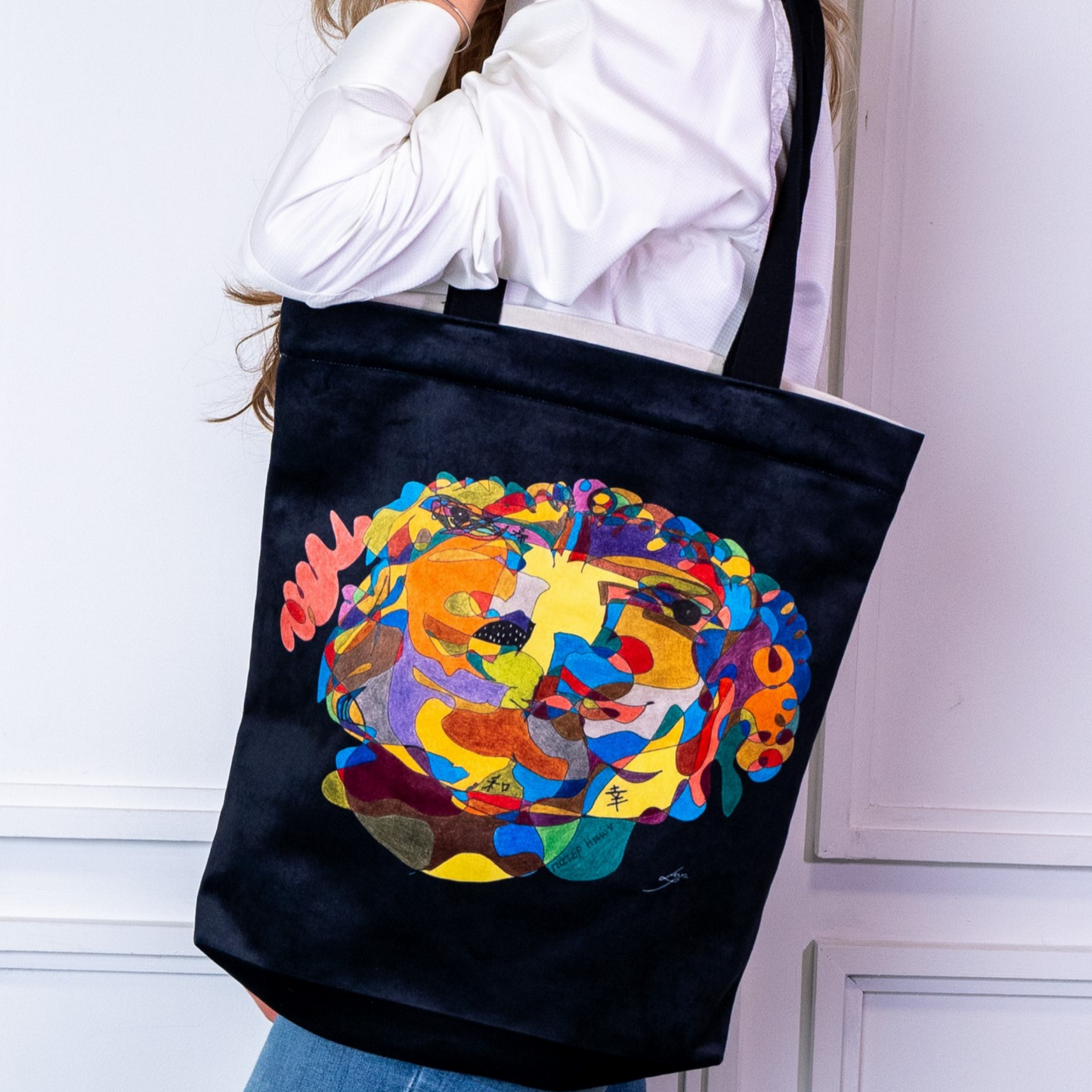 Tote bag stiliaus rankinė „Filosofas“