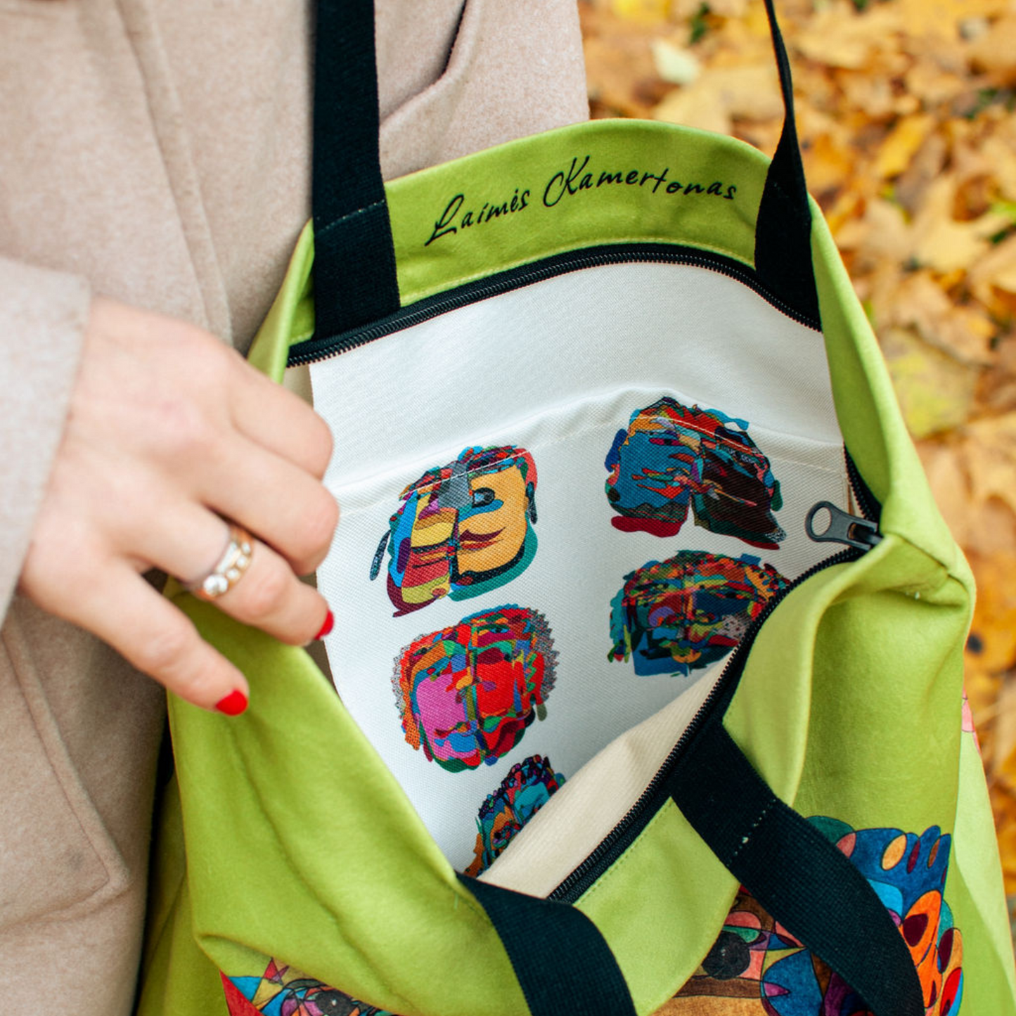Tote bag stiliaus rankinė „Filosofas“