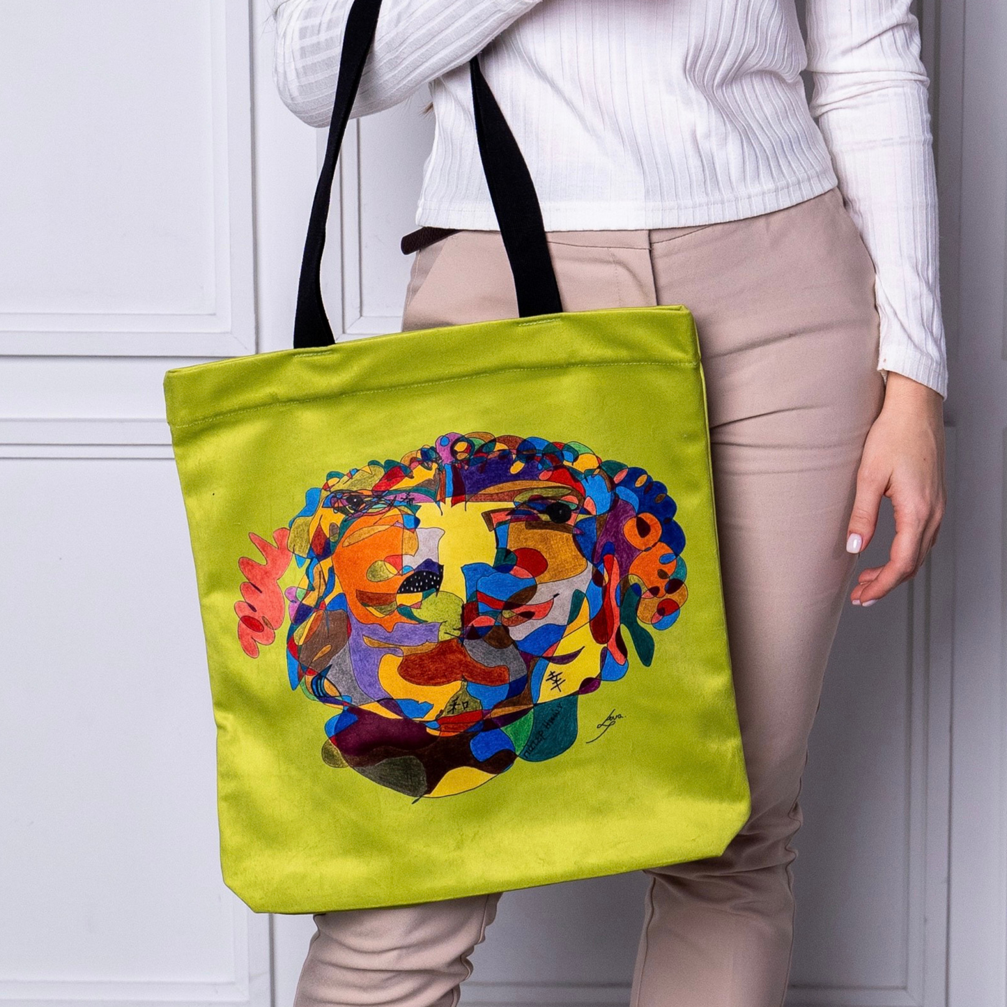 Tote bag stiliaus rankinė „Filosofas“