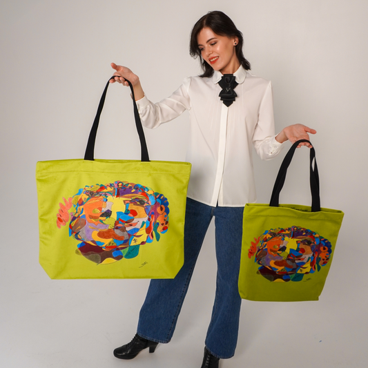 Tote bag stiliaus rankinė „Filosofas“
